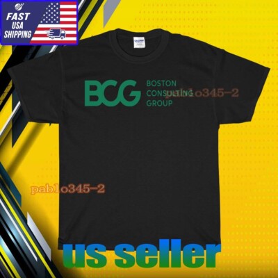 NEW SHIRT BCG BOSTON CONSULTING GROUP LOGO T-SHIRT UNISEX FUNNY USA SIZE S-5XL
