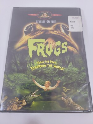 NEW- Frogs DVD Ray Milland, Sam Elliott, Joan Van Ark & Adam Roarke