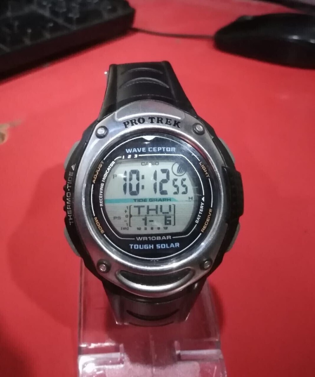 Casio PRO TREk wave captor 3064 PRW 200j tough salor ,stain Casio PRO TREk wave captor 3064 PRW 200j tough salor ,stain