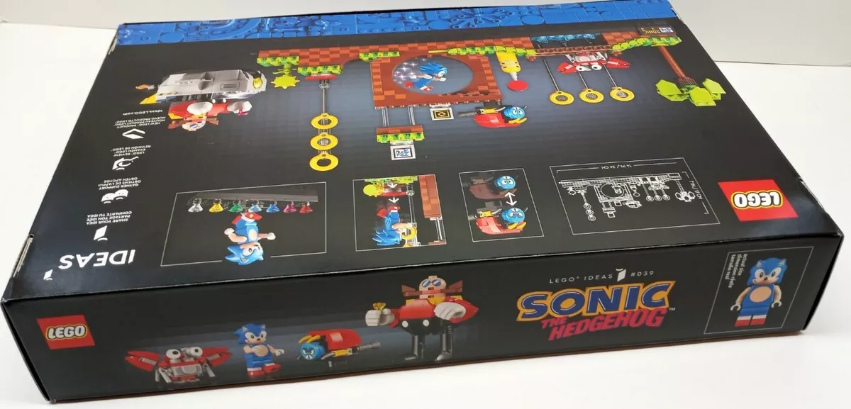 Lego Ideas Sonic 21331 - Sonic The Hedgehog: Green Hill Zone Quantidade De  Peças 1125