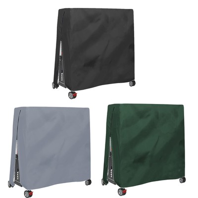 Table Tennis Cover Outdoor& Indoor Waterproof Folding Pong Table Dust Cover