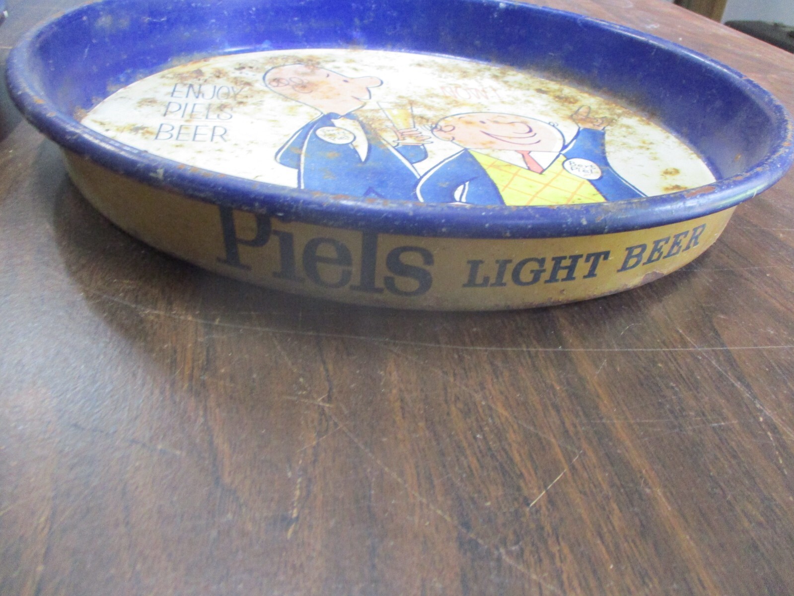 2 Vintage Piels Beer Trays eBay