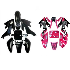 Plastic Fenders Body Kit For  XR50 CRF50 SDG SSR 50cc 110 125 Pit Dirt Bike