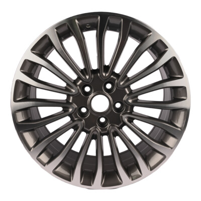 New 18'' x 8'' Grey Rim for Ford Fusion 2017 2018 Wheel Machined with Charcoal