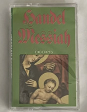RARE Sealed/NEW HANDEL Messiah Excerpts CASSETTE TAPE