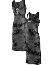 Las Vegas Raiders Women's Summer Tie-Dye Tank Top Dress Size Small 