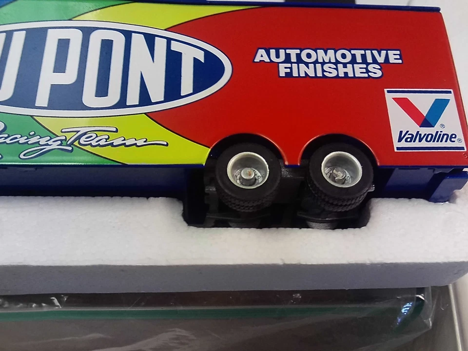 Jeff Gordon #24 1:64 Peachstate 1st Edizione Dupont Rimorchio Attrezzatura - Immagine 4 di 4