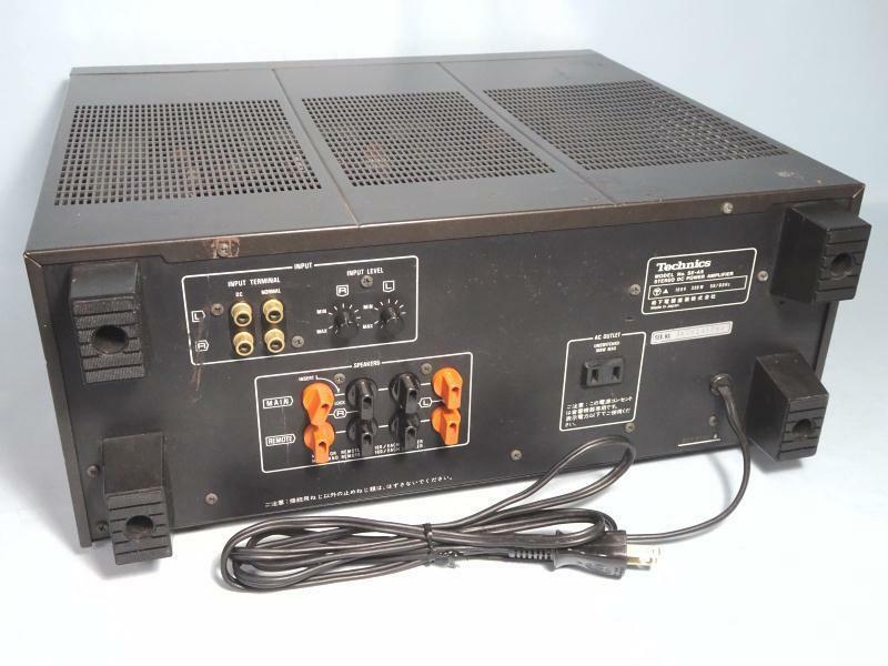 ◆大感謝祭!! Technics SE-A5 アンプ m0a6067 Technics SE-A5 power amplifier Vintage For parts or repair