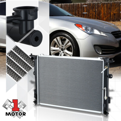 [DPI 13059] OE Style Aluminum Core Cooling Radiator for 09-10 Genesis 3.8L Sedan