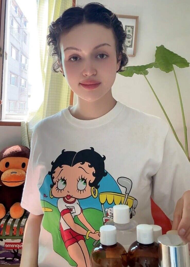 1992 Rare Vintage Betty Boop Golf Tee Cartoon Double Sided