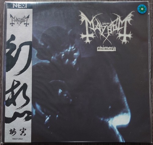Mayhem – Chimera LP (China Edition Blue + White Smoking ltd. 100 Nesi 1st Press) - Picture 4 of 10