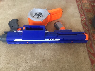 NERF N-Strike Elite Rampage Blaster With 25 Round Drum and Darts