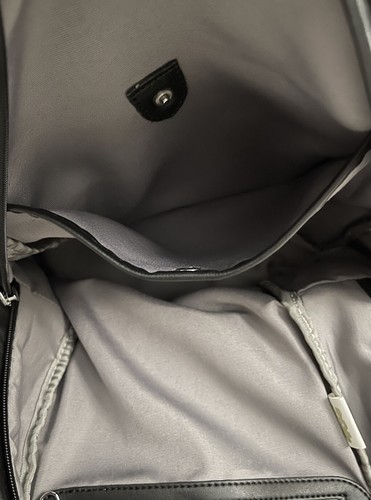 G.Vava Leder / Nylon Kombination Limited Edition Rucksack Unisex Tasche. - Bild 9 von 12