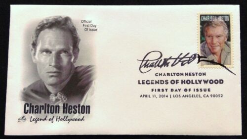 Scott 4892 FDC Charlton Heston Legends of Hollywood Series Art Craft Cachet - Imagen 1 de 3