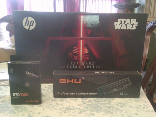 HP Star Wars Special Edition LapTop With upgraded SSHD 1T and windows 11 - Picture 16 of 16