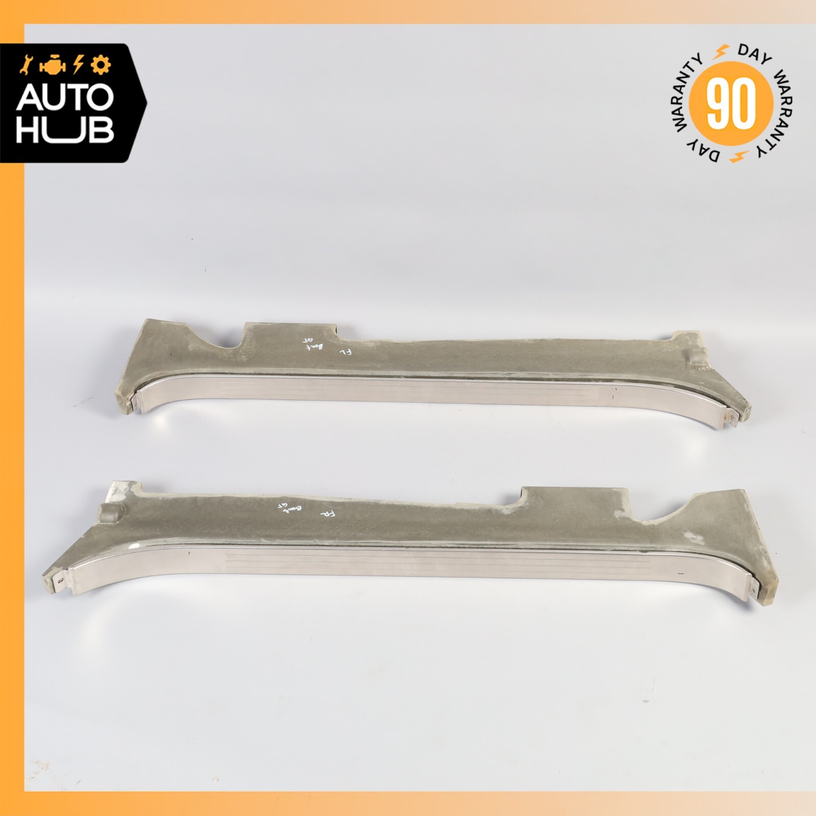 03-10 Bentley Continental GT Left & Right Side Inner Door Step Sill Sills OEM