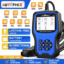Autophix 7610 Automotive OBD2 Scanner Car All System Code Reader Oil EPB ABS