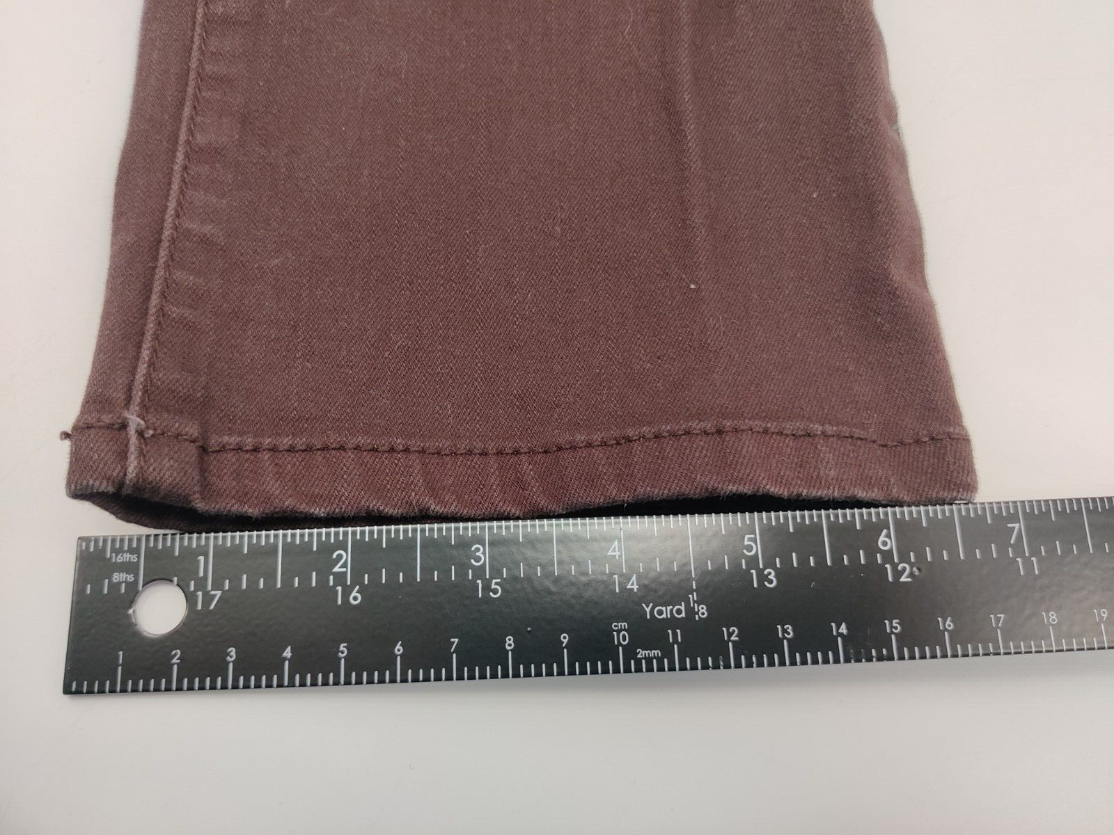 CHICO’S SOLID BROWN FLAT FRONT STRAIGHT LEG PANTS… - image 7