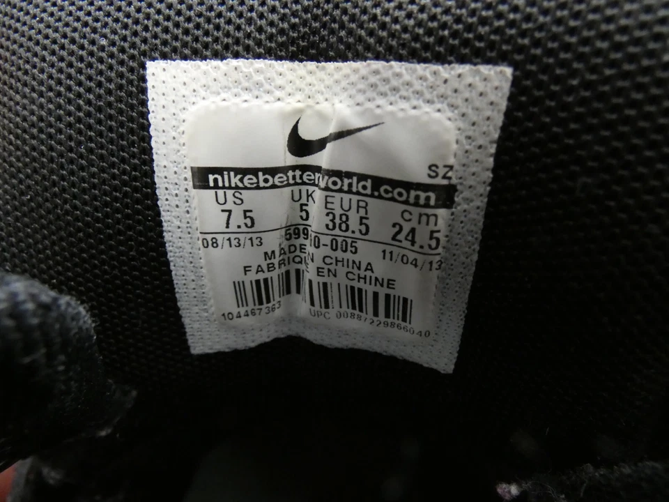 Nike Wedge Trainers Revolution Sky Hi Black Lilac Sneaker Gr. EU 38,5 UK 5 - Bild 2 von 4