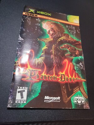 (Manual Only) Phantom Dust Xbox Pristine Authentic