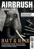 Airbrush Step By Step 78 | Haut & Haar | Xavier Gentilleau (U. A.) | Taschenbuch