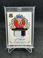 2022-23 Upper Deck The Cup Kaiden Guhle Rookie The NHL Collection Patch Auto /35