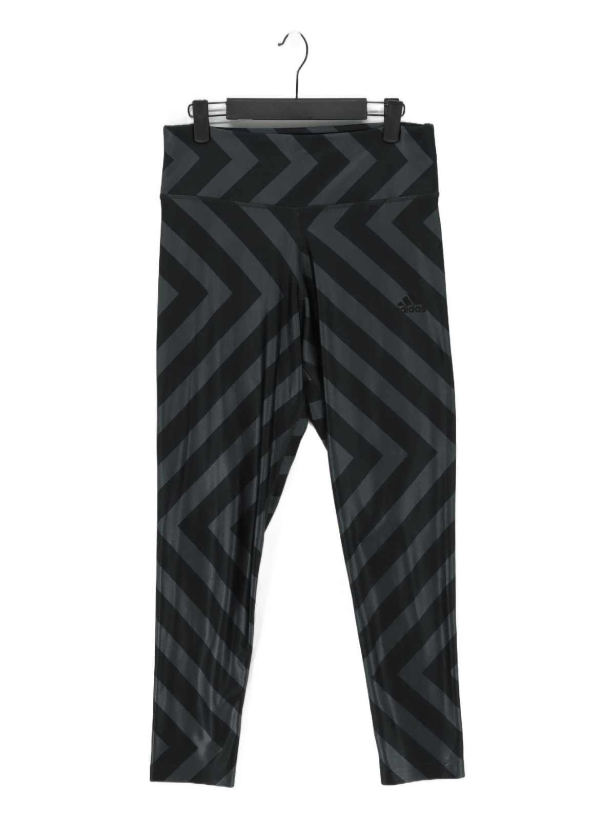 ALTRA Adidas Pantaloni Sportivi Donna UK 12 Nero 100% Altri Leggings