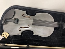 Thomann Black Fiber Carbon Fibre Violin 4/4 Full Size With Case and Bow