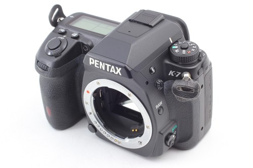 ⏯️ Pentax K-7 K7 *English OK* Black 14.6 MP Digital SLR Camera 18-55mm Lens... - Picture 6 of 17