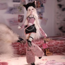 1/4 BJD Doll Facial Makeup Full Set Quirky Millennial Hottie Girl Handmade Gifts