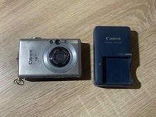 Canon IXY DIGITAL 70 Silver Compact Digital Camera Tested Working Japan
