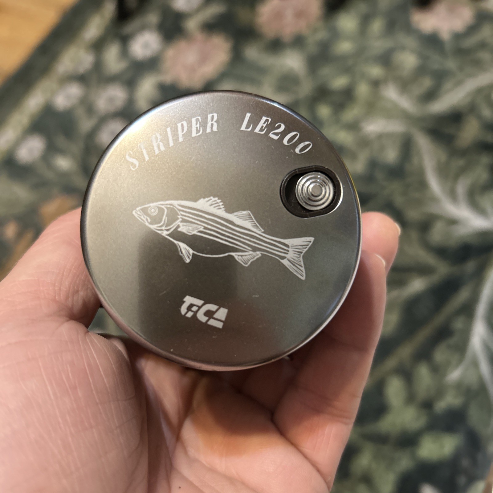 Tica Striper LE200 Conventional Reel Spooled w/ PowerPro Surf Casting