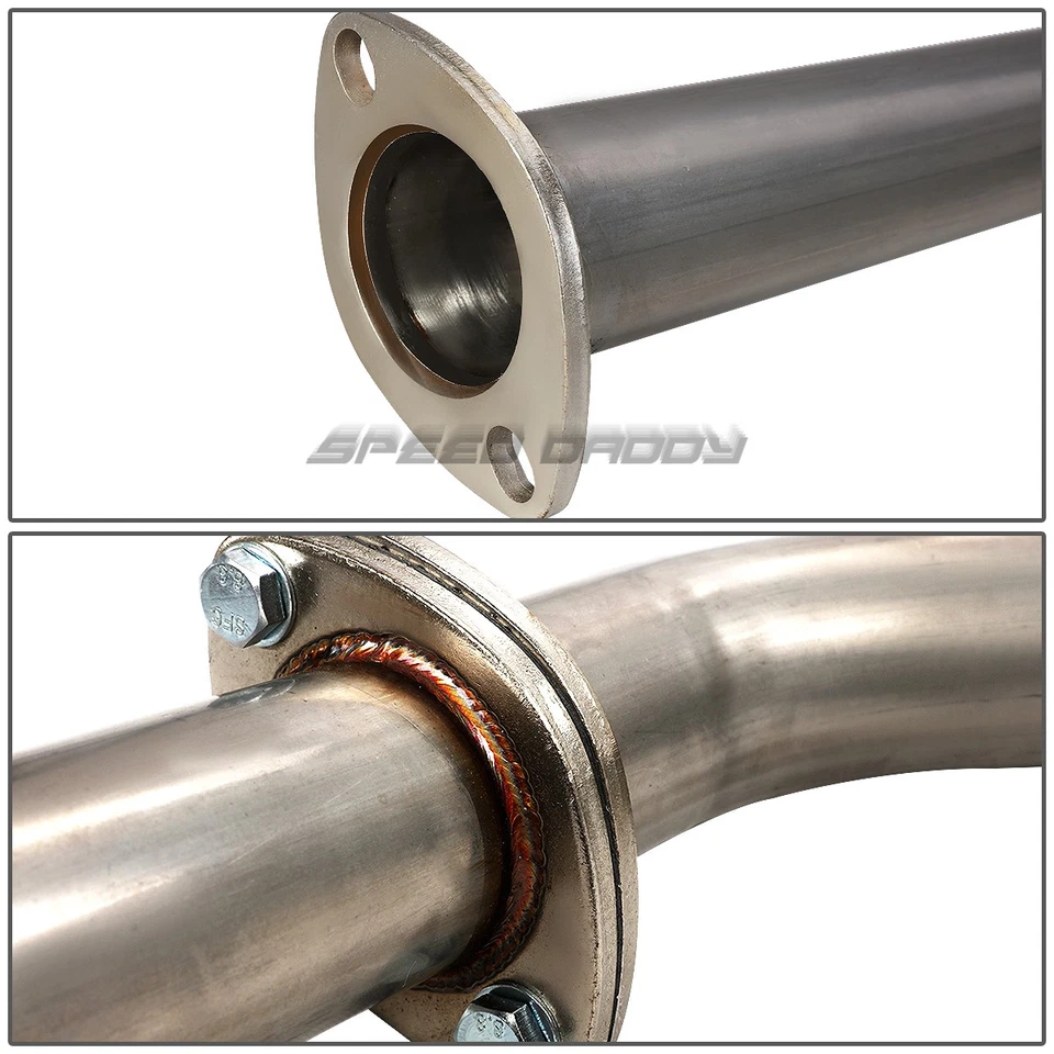 PARA 85-87 COROLLA GTS AE86 SISTEMA DE ESCAPE CATBACK INOXIDABLE CON PUNTA SILENCIADOR 3.5" Foto 4 de 4