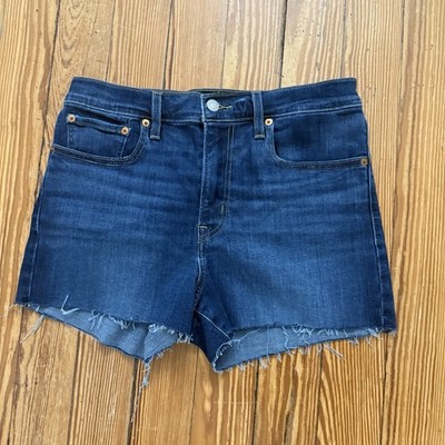 Levi's Women's High Rise Denim Shorts Size 30 2.5 Inch Inseam EUC