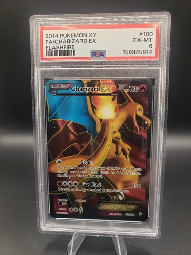 Charizard-EX graded PSA 6 for sale on eBay