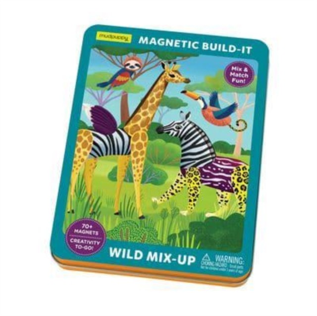 Wild Mix-Up Magnetic Build-It by Mudpuppy (Game)