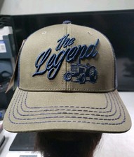 JOHN DEERE "The Legend" Snapback Trucker Hat Green and Blue NEW With Tags