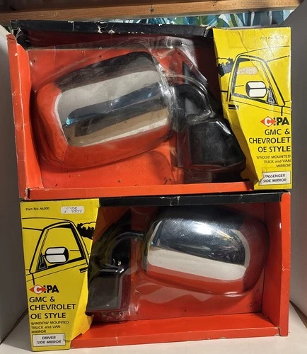 2 CIPA 46310 46300 GMC & Chevy OE Style Window Mounted Truck Van Mirror Pass & D
