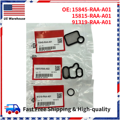 #ad OEM Solenoid Spool Valve Gasket Kit for VTEC K series Honda Acura Civic Accord $8.07