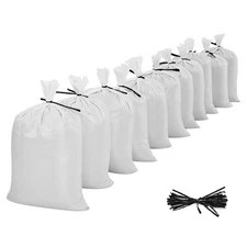 Uimoso 100 Pack Sandbags 16" x 26" Durable Bags with 50lb Capacity Empty