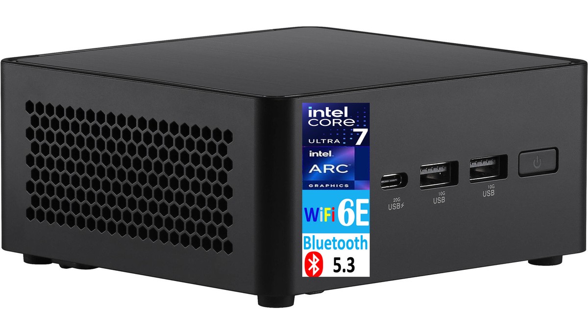 Asus Mini Pc Nuc Amd Ryzen 4000 ASUS NUC 14 Pro Tall Mini Desktop - Main Image