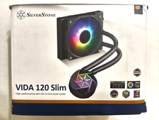 SilverStone SLIM 120mm AIO Liquid CPU Cooler Mini-ITX SFF PC Cases AMD INTEL