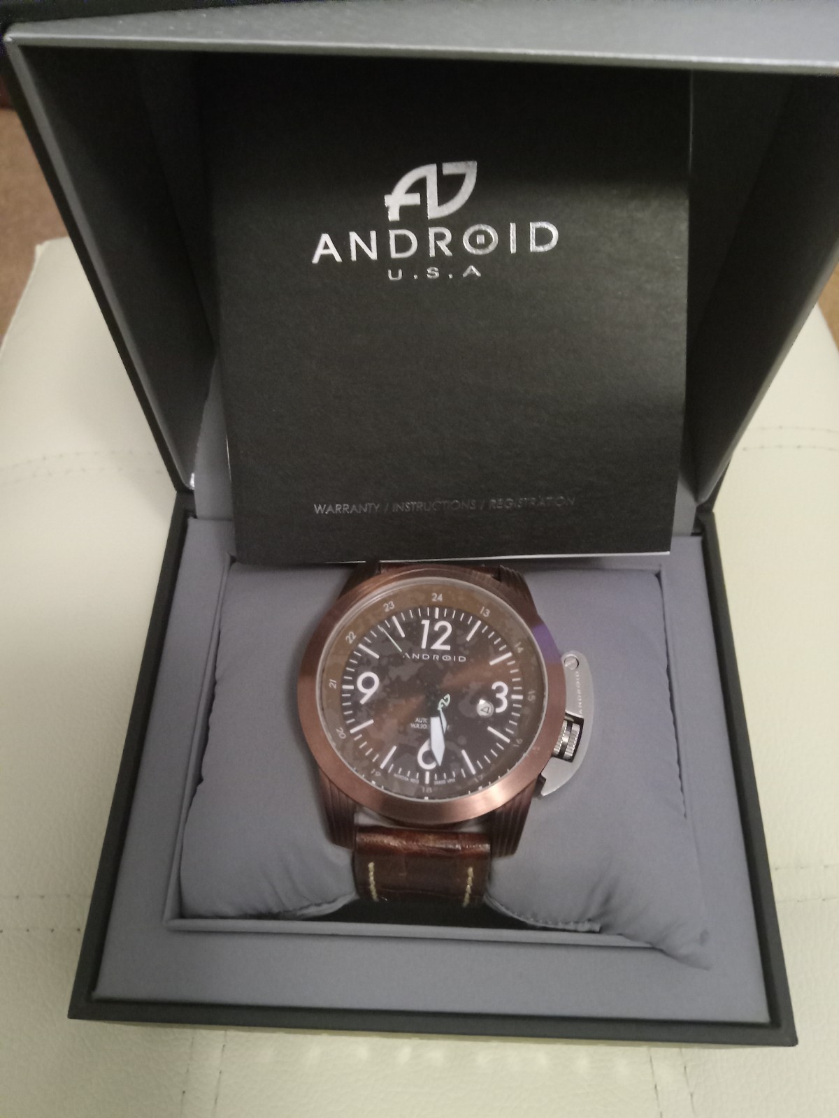 Android Sky Guardian AD614 Automatic Watch - Gem