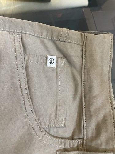 ADRIANO GOLDSCHMIED MENS PANTS. ( BROWN ) SIZE- 36 X 34. EVERETT. SLIM STRAIGHT. - Picture 6 of 15