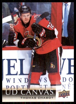 2018-19 Upper Deck UD Canvas #C59 Thomas Chabot Ottawa Senators