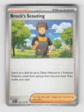 Brock's Scouting -, JTG, SV09: Journey Together, 146/159, Uncommon, Normal, NM