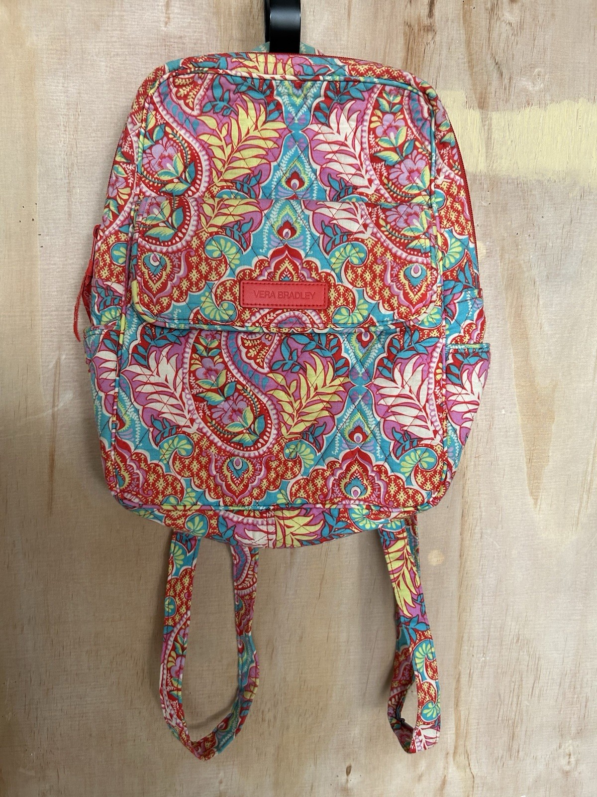 Vera Bradley Quilted Paisley Multicolor Backpack Women's Col