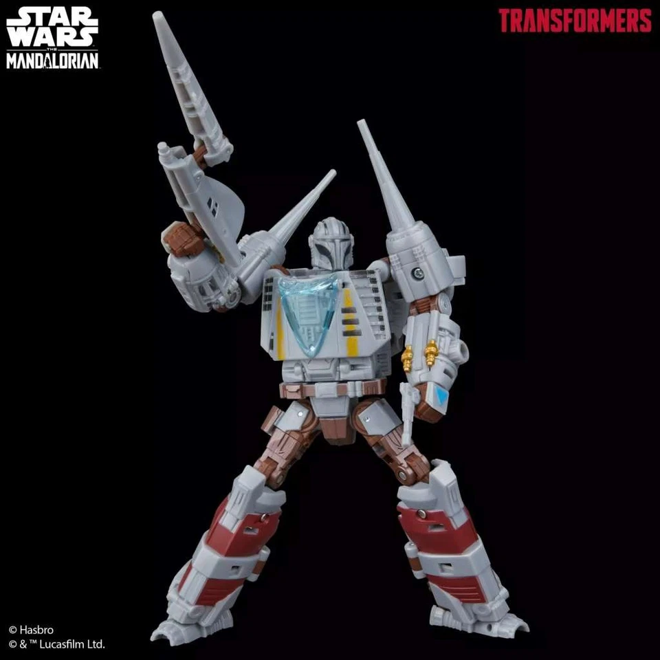 Transformers x Star Wars THE MANDALORIAN N-1 STARFIGHTER - Hasbro - Immagine 2 di 4