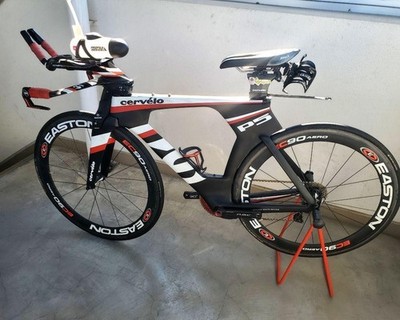 Cervelo P5 triathlon bike