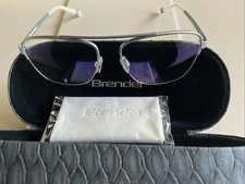 Brendel 902238 Slate Semi Rimless Eyeglass Frame New